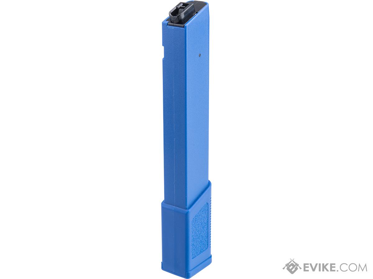 KWA 120 Round Mid-Cap Magazine for IRIS-4 / Tekken TK.45 Airsoft AEG Rifles (Color: Azure Blue / Single Mag)