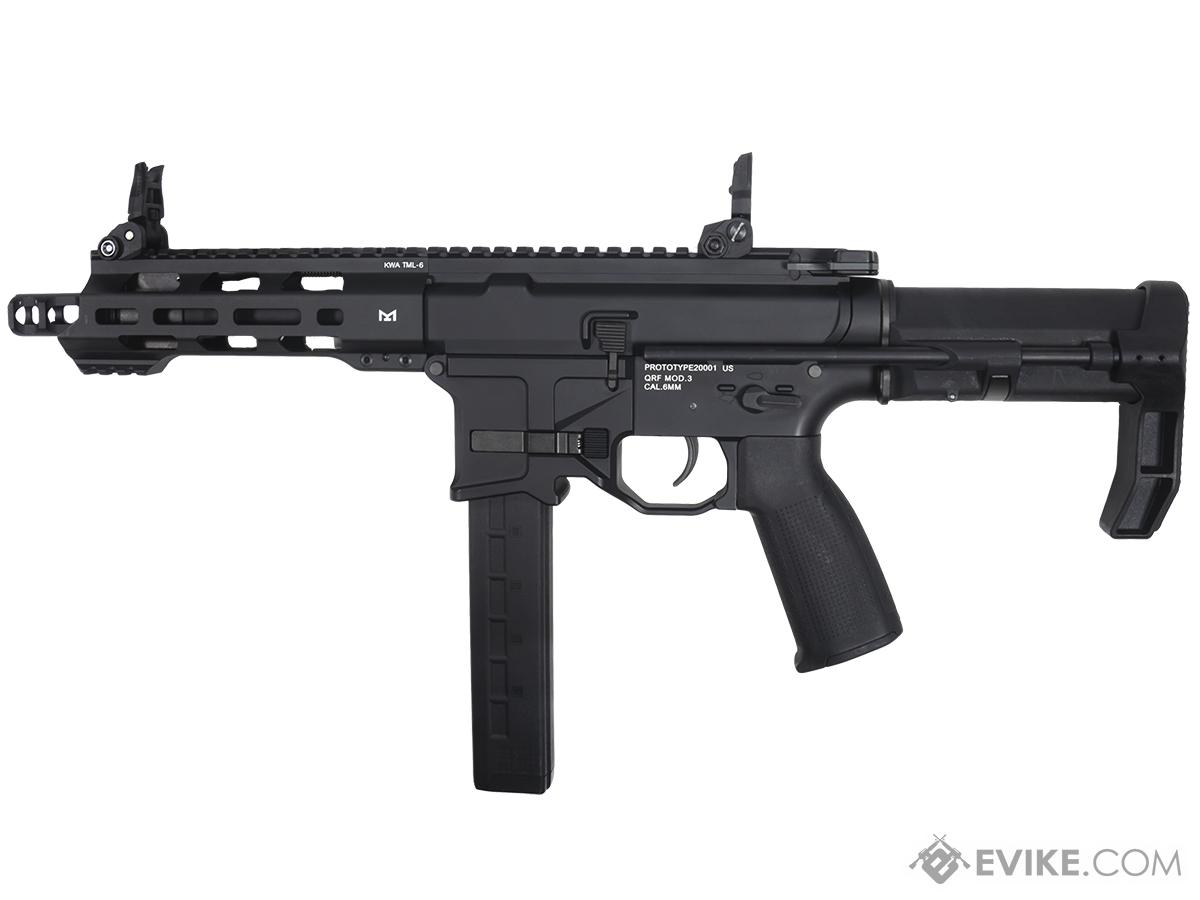 KWA QRF Pistol Caliber AR w/ Adjustable FPS AEG 2.5 Gearbox (Model: MOD.3)