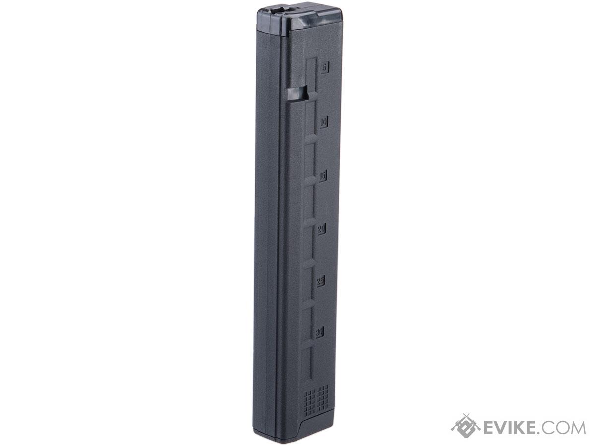 KWA 80rd Mid-Cap Magazine for QRF MOD.3 / LUCY-4 Airsoft AEG Rifles (Color: Black / Set of 3)