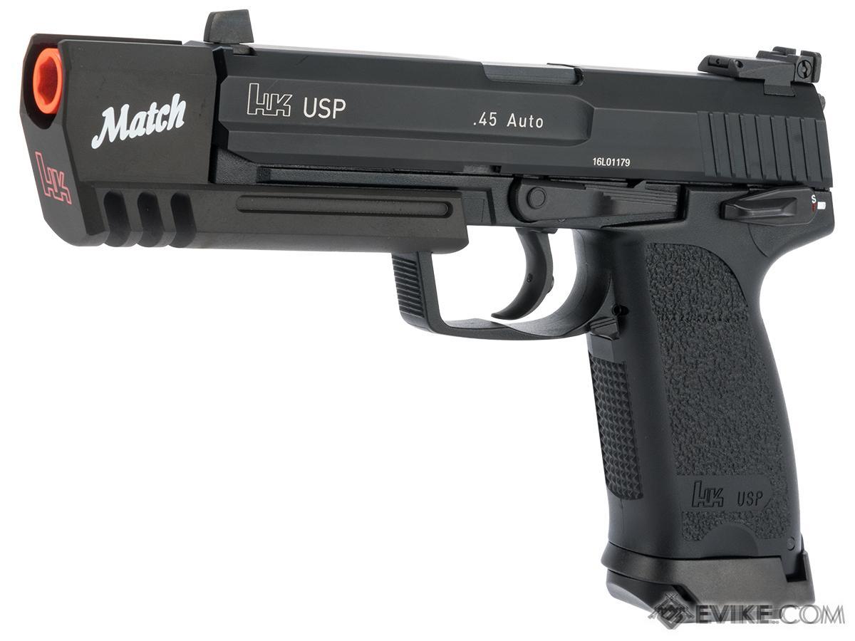 Evike.com Exclusive Heckler & Koch USP Match Gas Blowback Airsoft Pistol by KWA (Package: Pistol and Spare Magazine)
