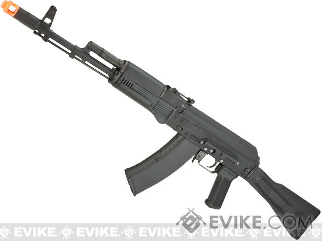 CYMA AKS74M Airsoft AEG Rifle w/ Steel Folding Stock - Black (Metal)  (CM040)