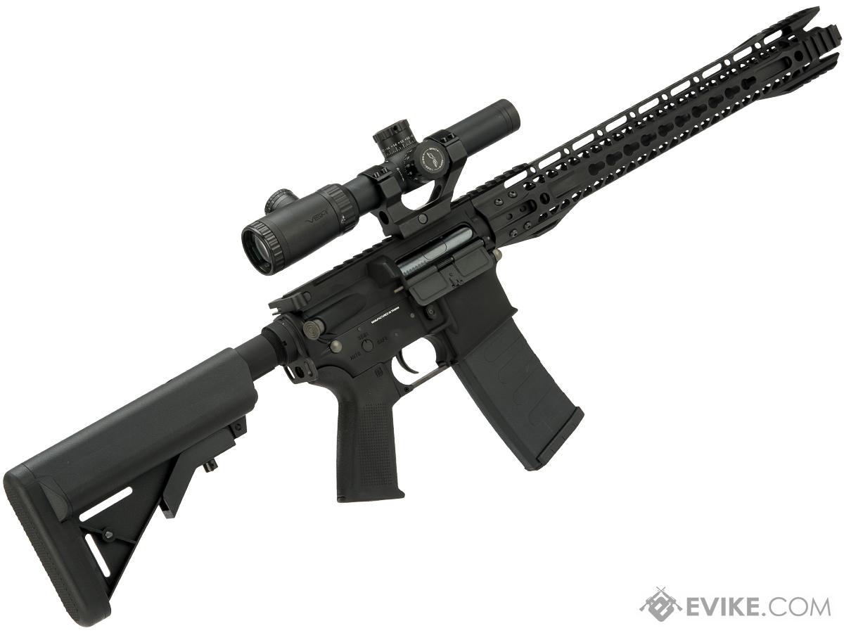 Evike Custom KWA VM4A1 V2.5 M4 Airsoft AEG with G&P Phantom II 16.2" Keymod Handguard, Airsoft