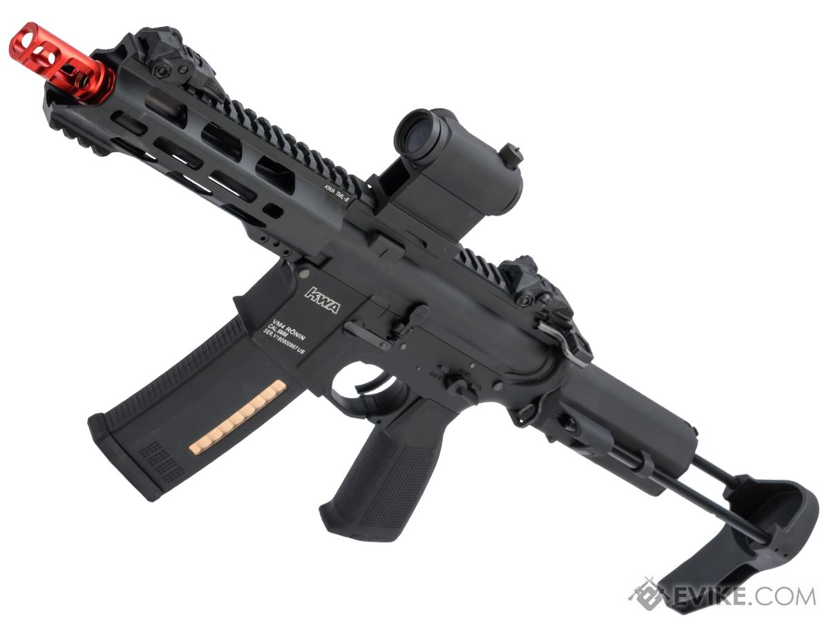 KWA Ronin Tactical 6 VM4 PDW AEG Rifle (Color: Black)