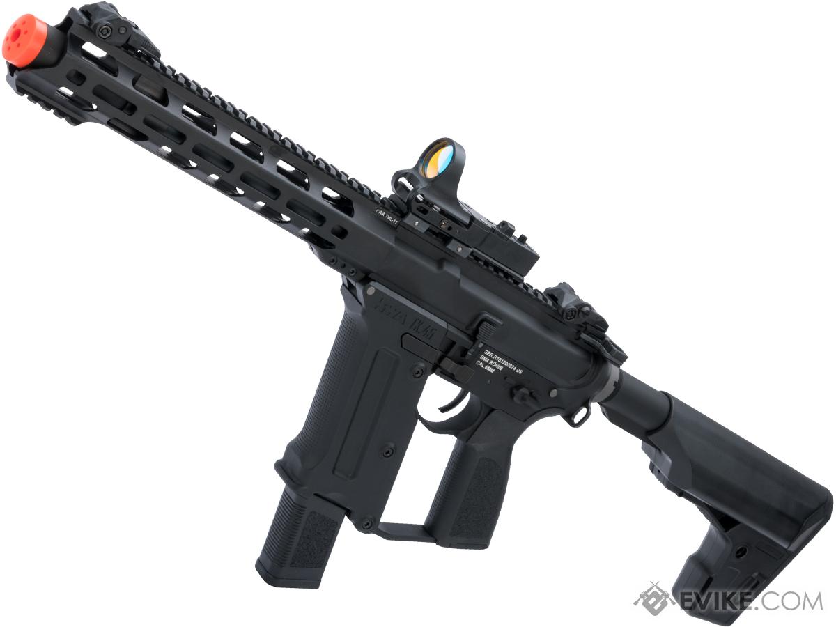 KWA Ronin Tekken Pistol Caliber AR Airsoft AEG Rifle (Model: TK.45 AEG 3 / Black / Titan Package)