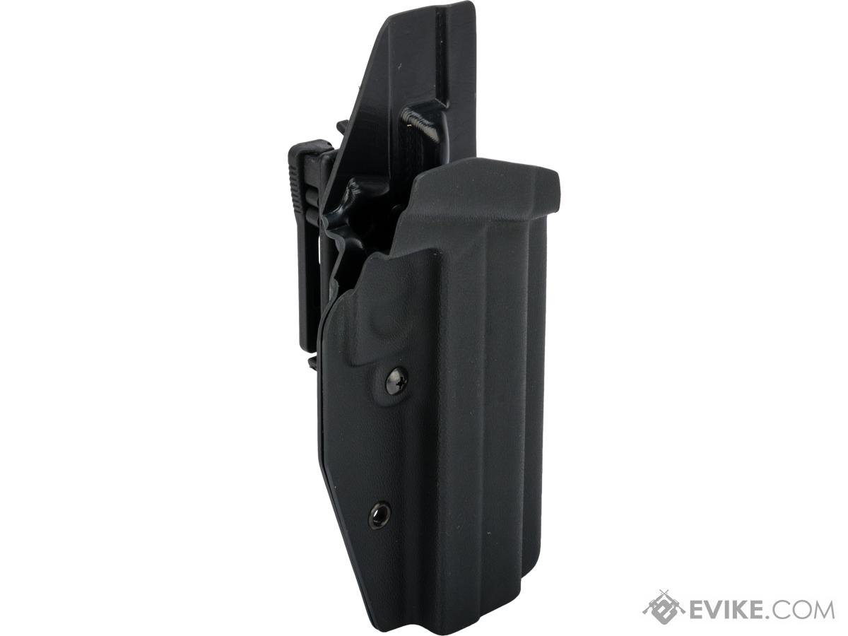 MC Kydex Airsoft Elite Series Pistol Holster for 2011 / Hi-Capa Series (Model: Black / TEK-LOK Black / Right Hand)