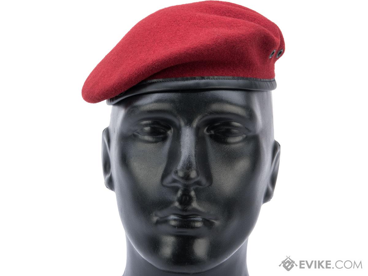 Militaire Legend French Military Beret by Laulhere (Color: Amarante / 59)