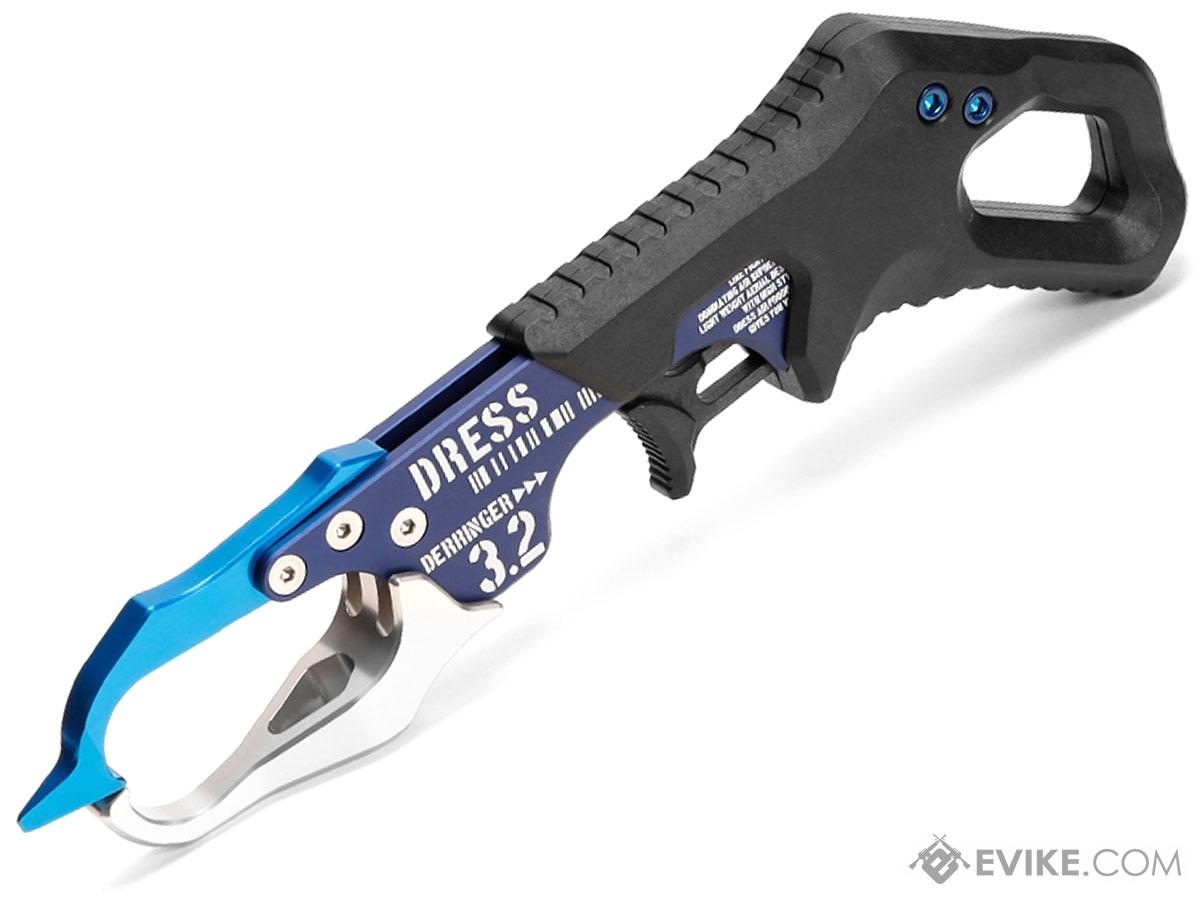 DRESS Derringer 3.2 Aluminum Fish Landing Grip (Color: Ocean Blue)