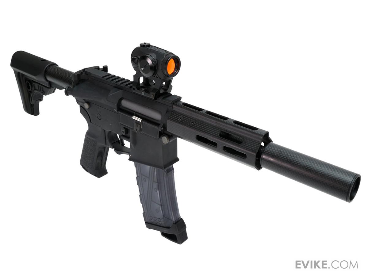 Laylax Nitro.Vo M-LOK Carbon Fiber Handguard for M4 AEG Airsoft