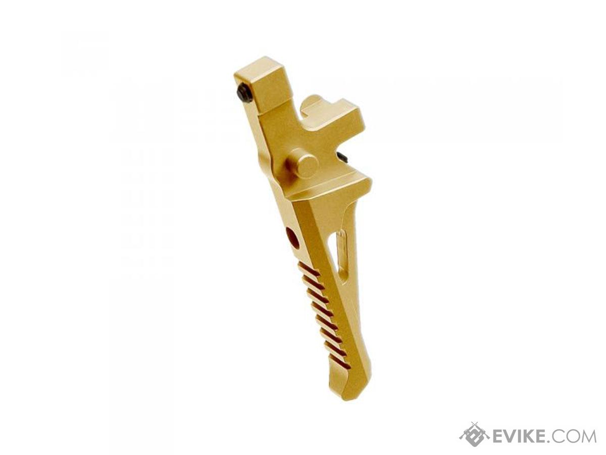 Prometheus Custom Adjustable Trigger for ARES EFCS V2 Gearbox (Color: Gold)