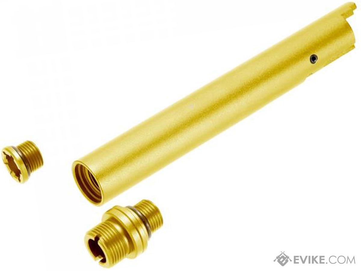 Nine Ball Non-Recoiling Two-Way Outer Barrel for Tokyo Marui Hi-CAPA 5.1 Series Gas Blow Back Pistols (Color: Gold)