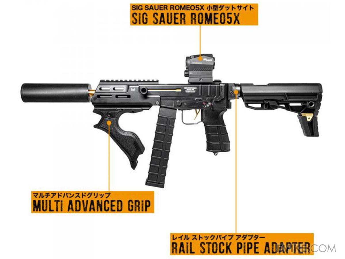 Laylax Picatinny Rear Stock Base for Tokyo Marui Scorpion Series