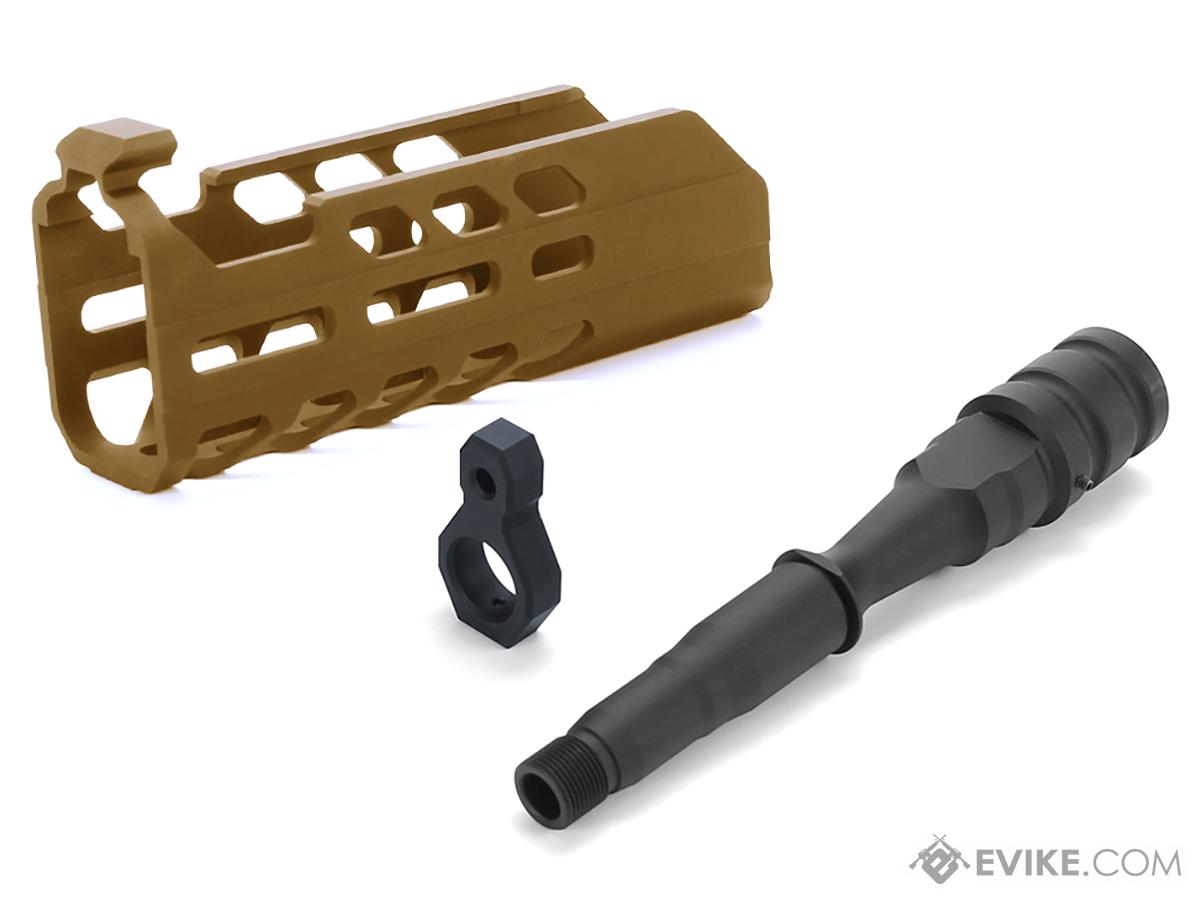 Laylax NITRO.Vo Short Handguard Kit for SIG SAUER ProForce MCX VIRTUS AEG Rifles (Color: Tan)