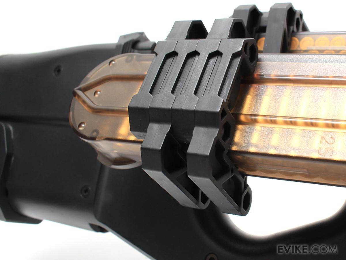 Laylax Armed Mag Clamp for Airsoft P90 AEG GBB Rifles, Accessories