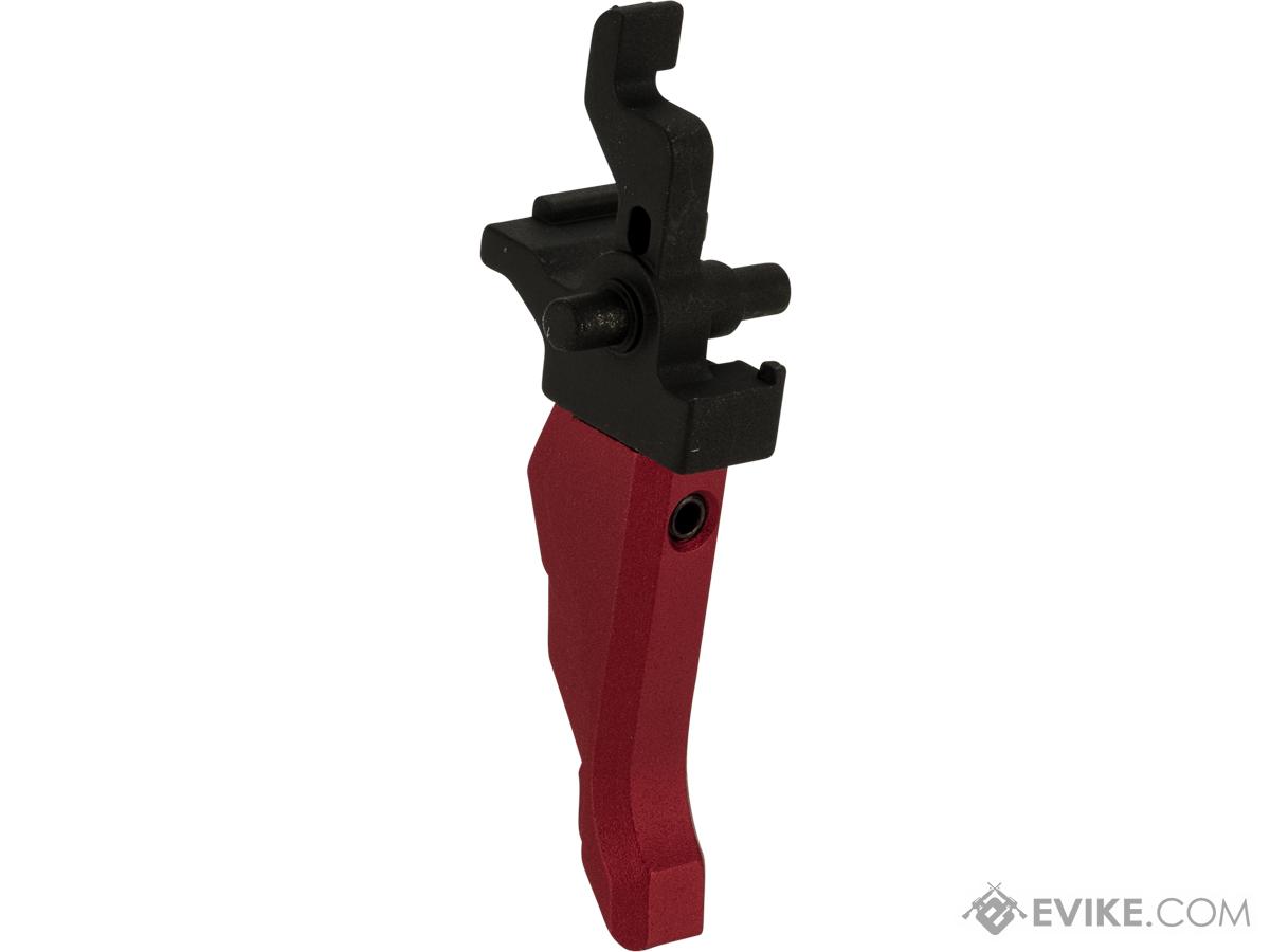 Prometheus SIGMA Series Straight Trigger for M4/M16 Series Airsoft AEGs (Color: Red / Next Generation)