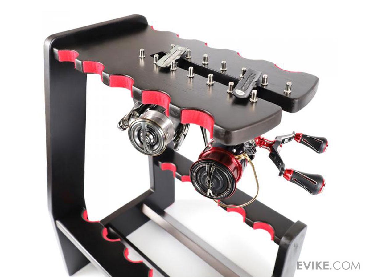 DRESS Open Sided Wooden Fishing Rod Stand & Display, Accessories