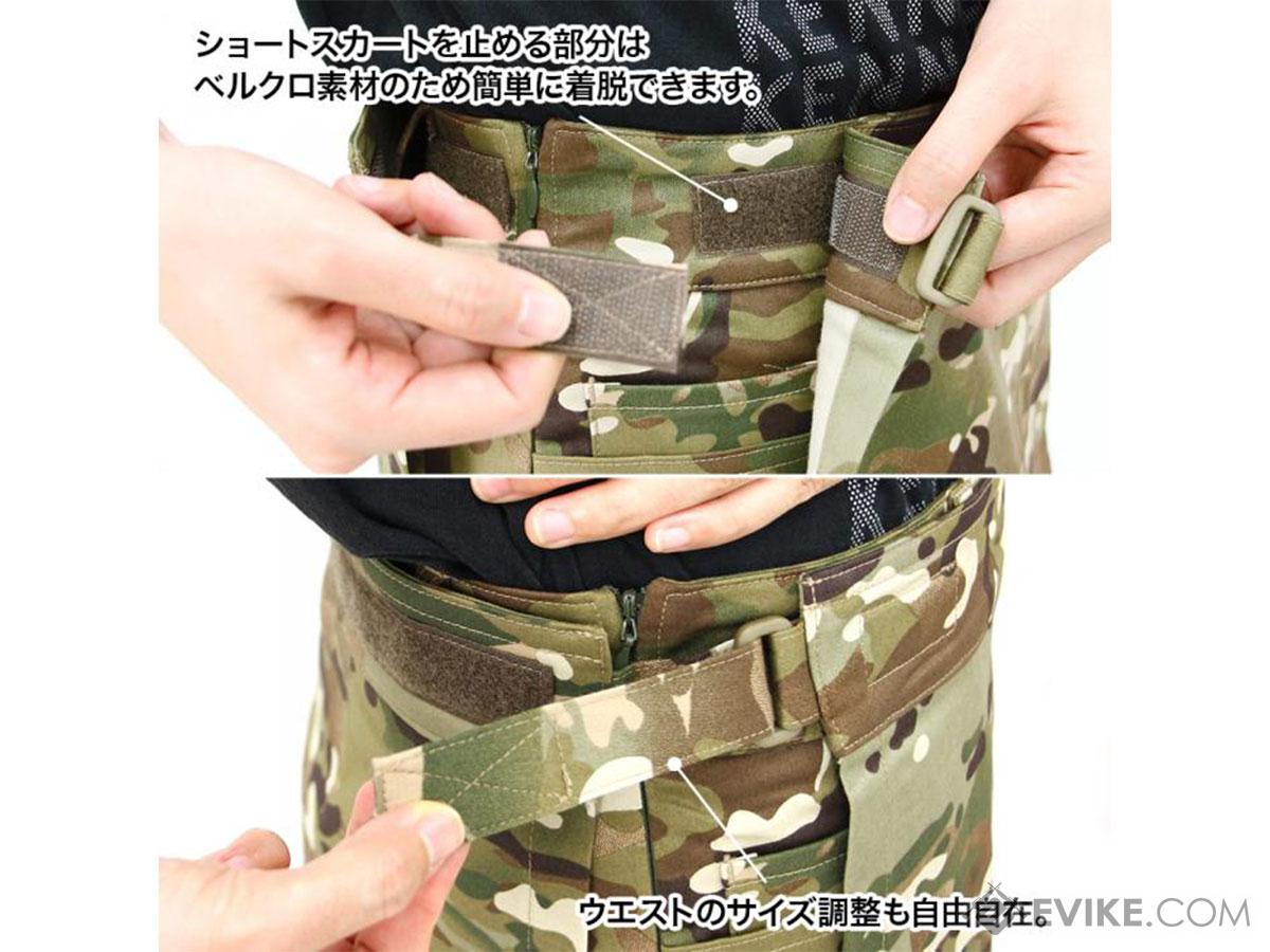 Laylax Battle Style 2-Way Tactical Culottes Skirt/Shorts (Color ...