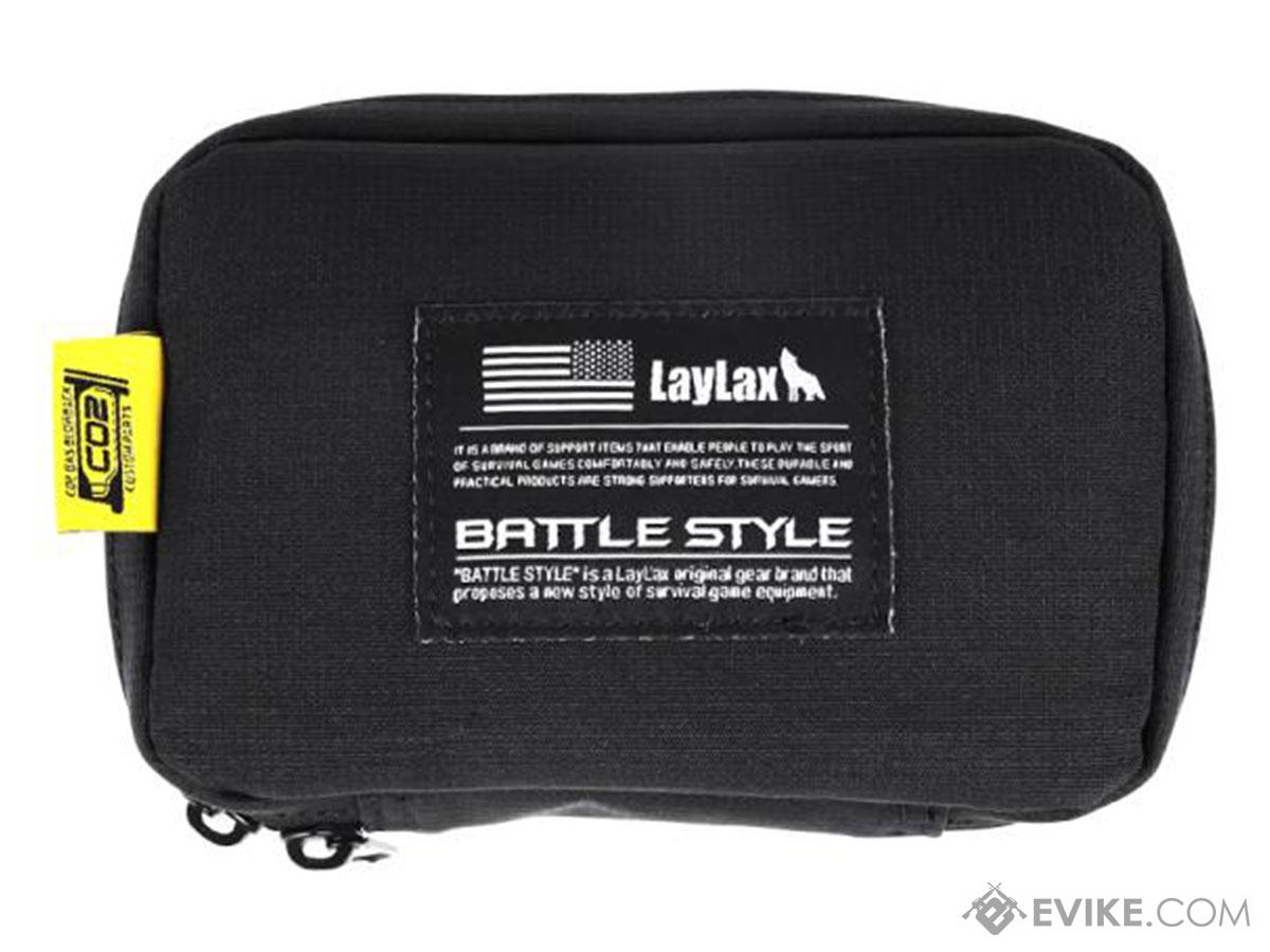 Laylax Battle Style CO2 Cartridge Storage Case (Color: Black)