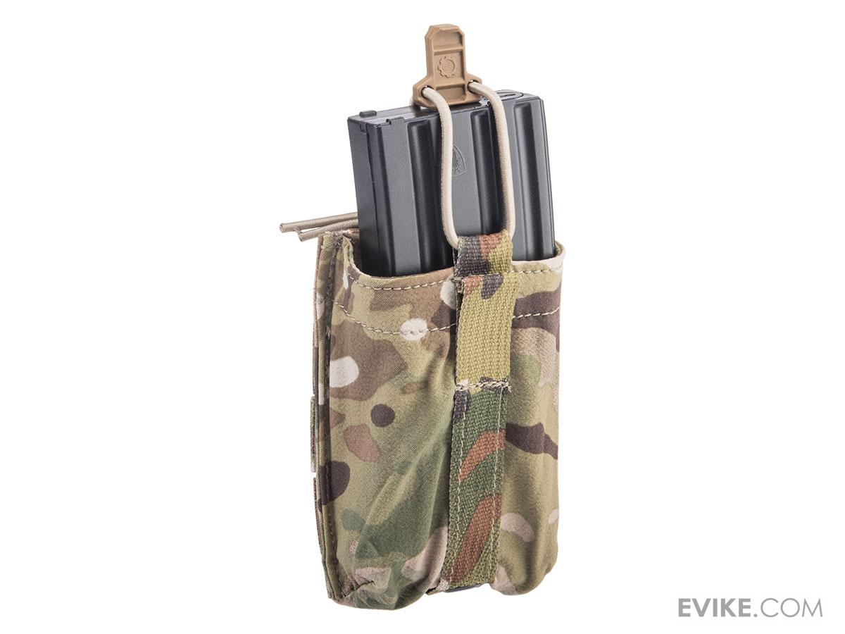  Single Magazine Pouch Bag Storage Nylon 5.56mm MOLLE Mag Pouch  with Quick Release Insert, Mag Carrier Holder Pocket : Sports & Outdoors