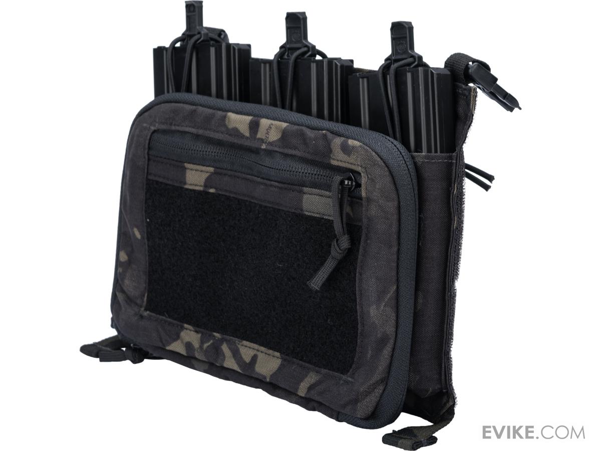 LBX Low Profile Magazine Panel with Utility Pouch (Color: Multicam Black)