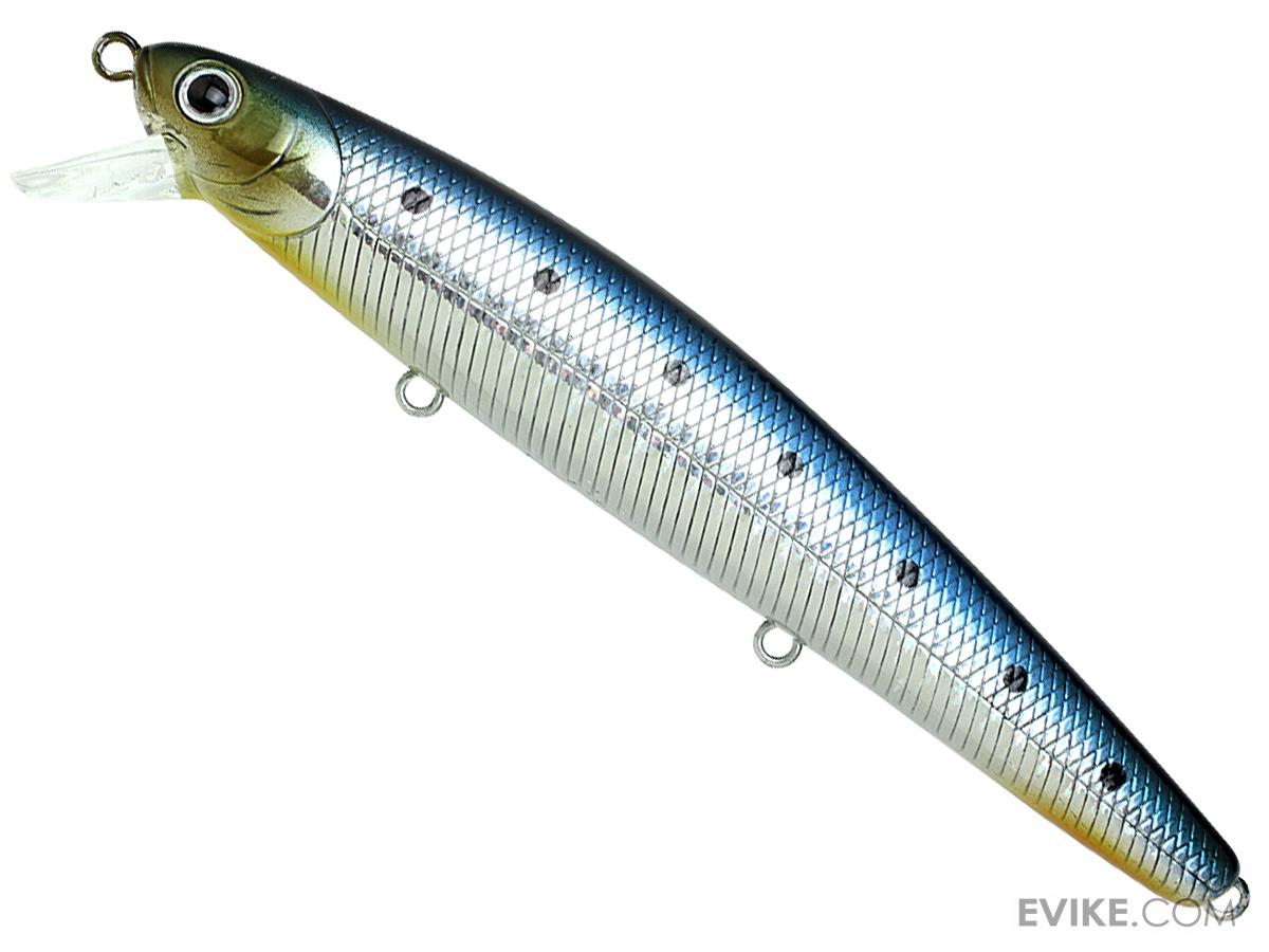 Lucky Craft FlashMinnow Saltwater Fishing Lure (Model: 110 / Zebra Sardine)