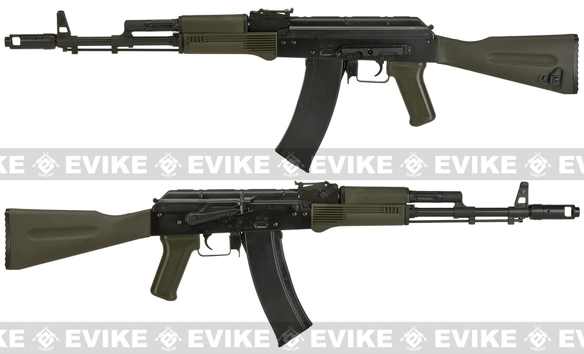 LCT AK74M NV Airsoft AEG Rifle w/ Synthetic Furniture (Color: OD