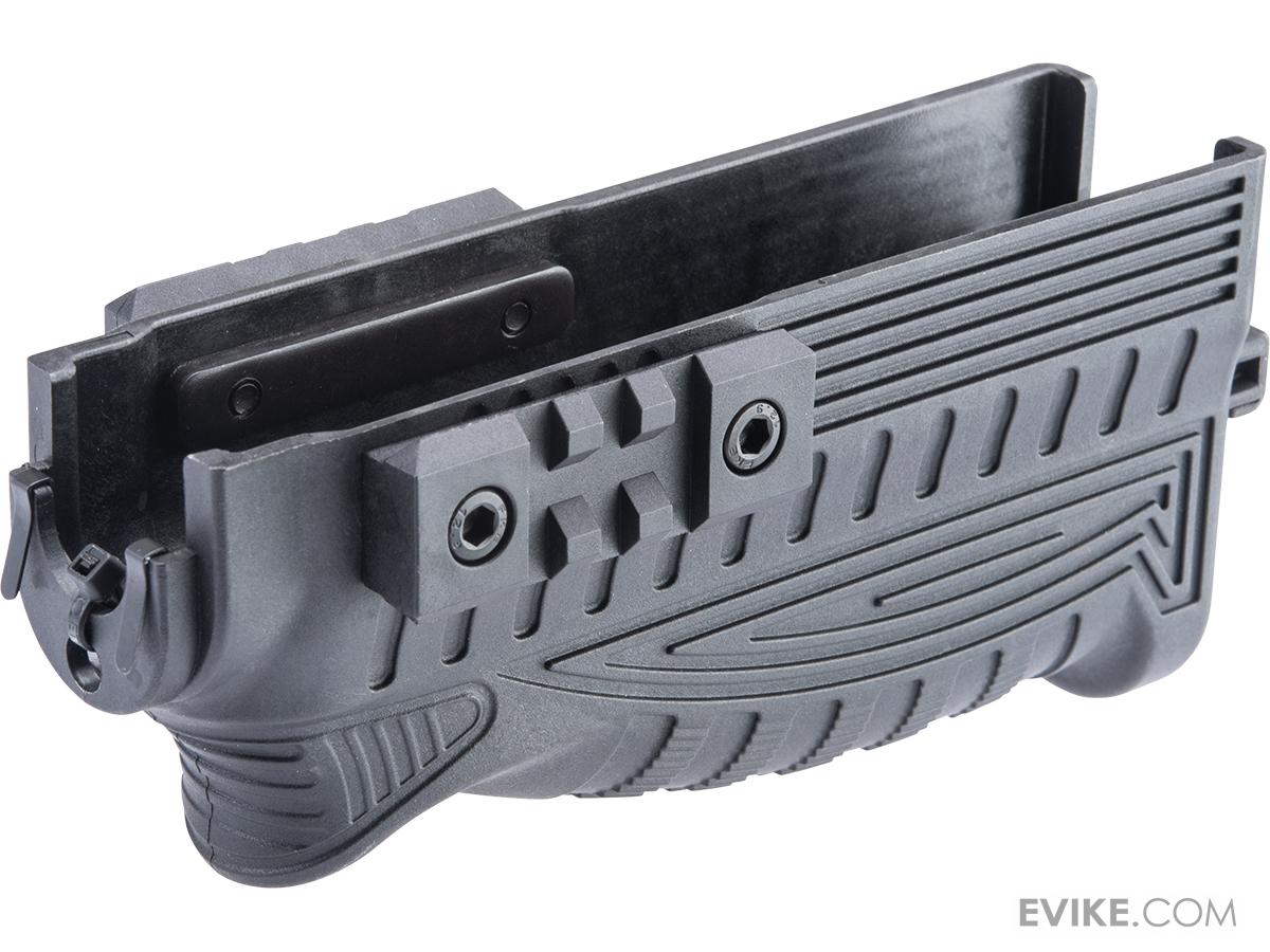LCT Airsoft GP74 Lower Handguard w/ Integrated Horizontal Grip for AK Series Airsoft AEG Rifles