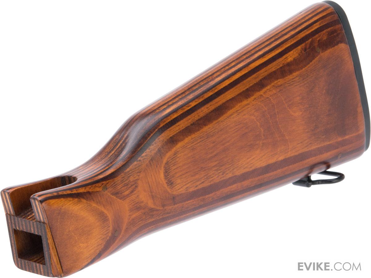 LCT Airsoft Wooden Stock for AK Series Airsoft Rifles (Type AKM
