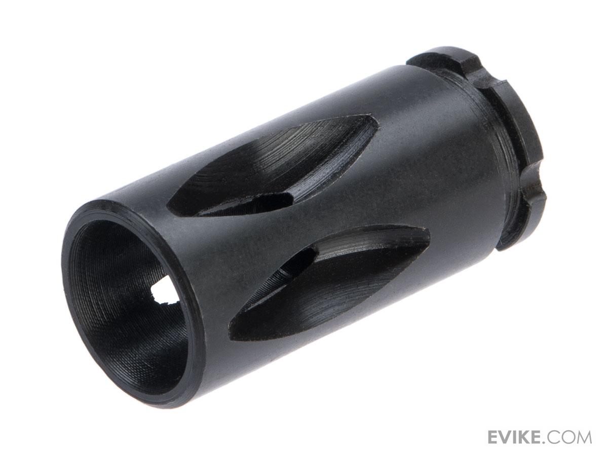 HIDE 1/2-28 'Walking Dead' Flash Hider - Stainless Steel