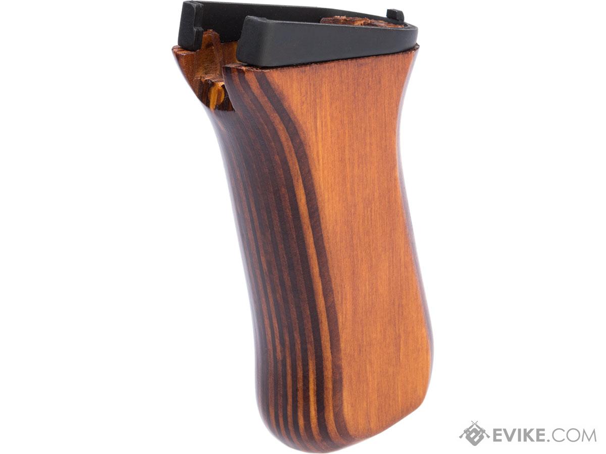 LCT Airsoft Wooden Pistol Grip for AK Series Airsoft Rifles (Model: RPKS-47)
