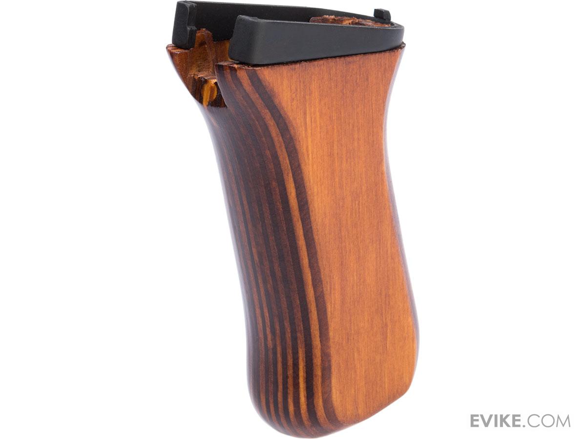 LCT Airsoft Wooden Pistol Grip for AK Series Airsoft Rifles (Model: RPKS-47)