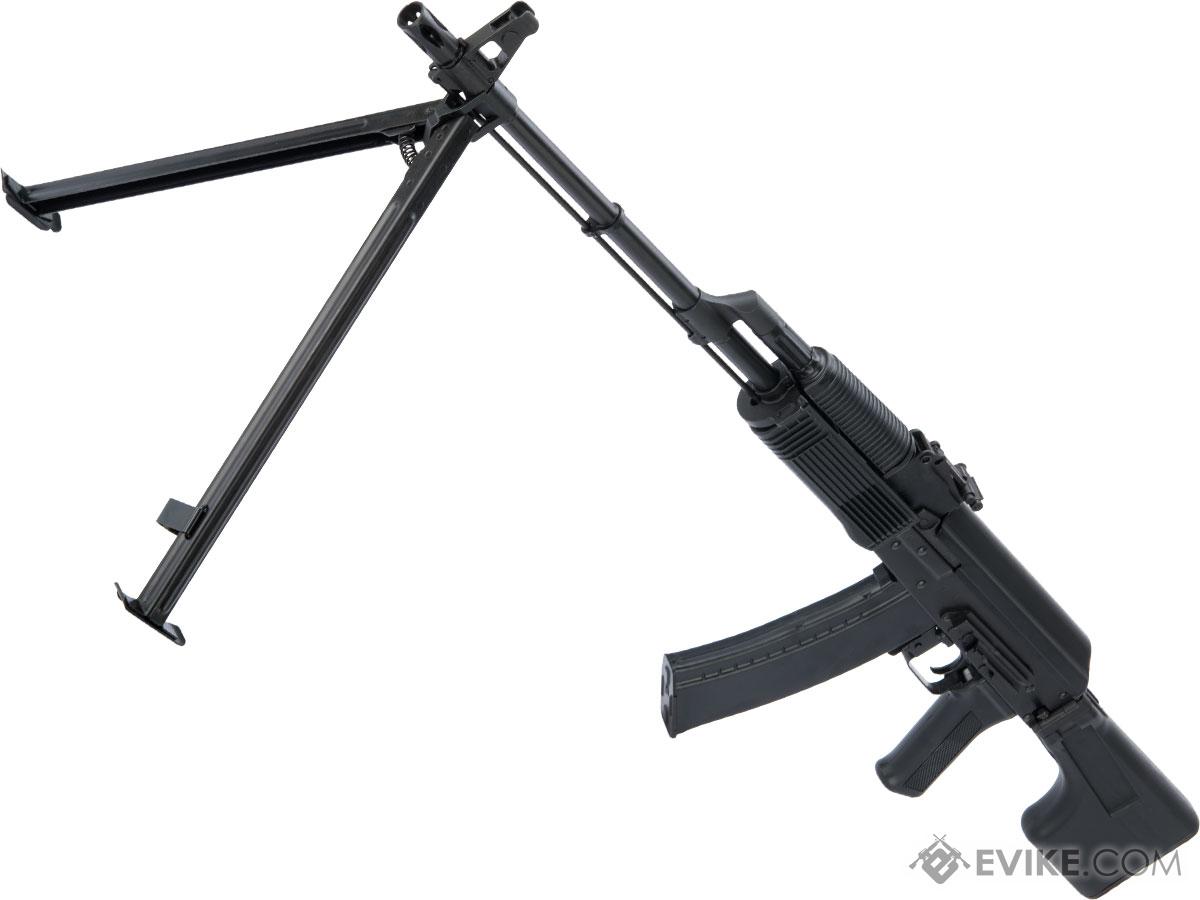 LCT Stamped Steel RPKS74MN Airsoft AEG Light Machinegun w/ Side Folding Stock (Model: Standard AEG)