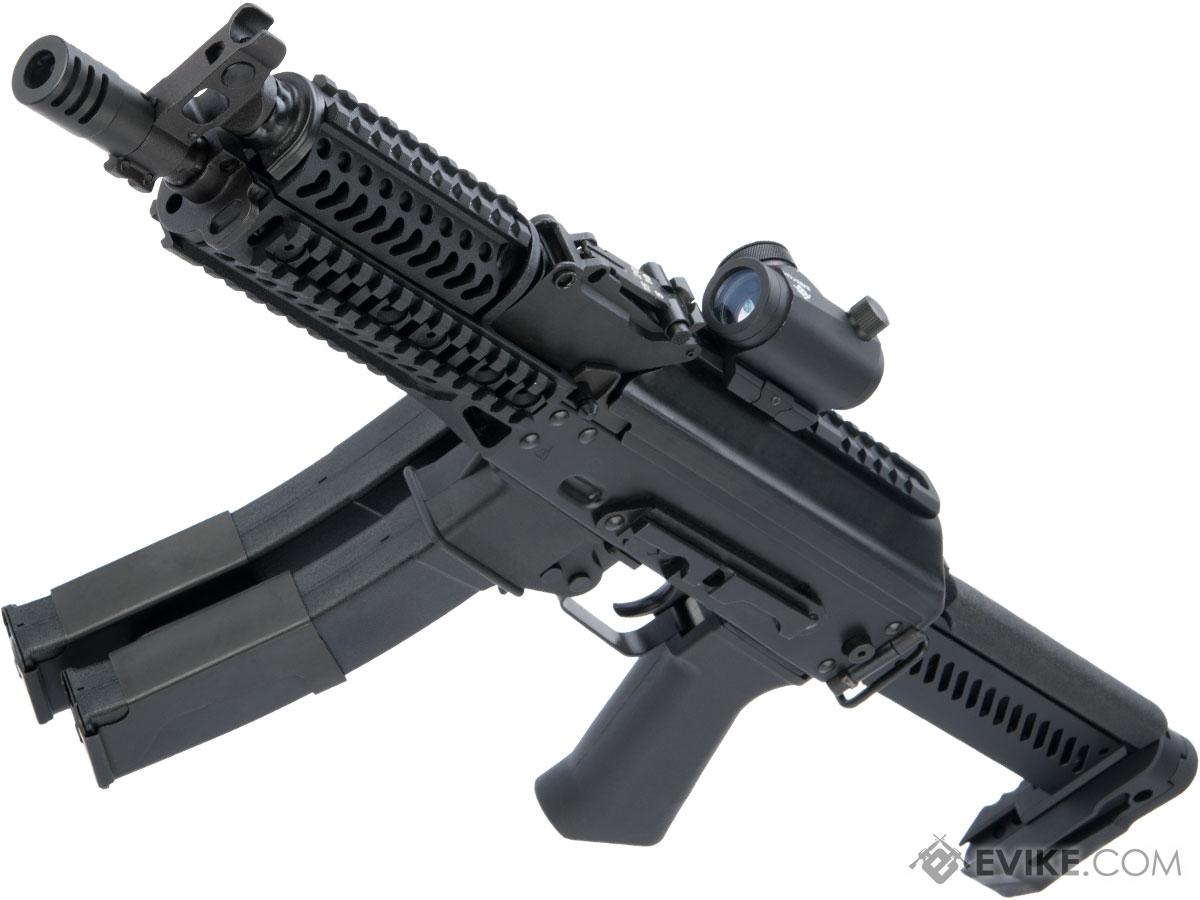 LCT Stamped Steel ZK Series AK Airsoft AEG Rifle w/ Side-Folding Z Series Stock and Handguard (Model: ZP-19-01 Vityaz)