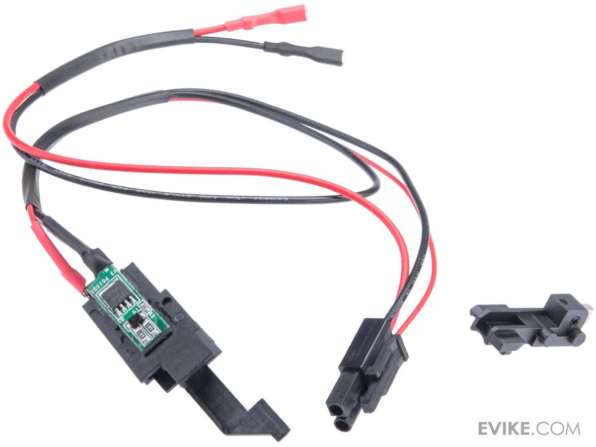 LCT Airsoft Replacement Wiring Assembly w/ MOSFET for Ver.3 Gearboxes (Model: Wired to Handguard)