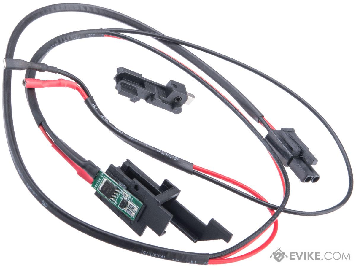 LCT Airsoft Replacement Wiring Assembly w/ MOSFET for Ver.3 Gearboxes (Model: Wired to Buttstock)