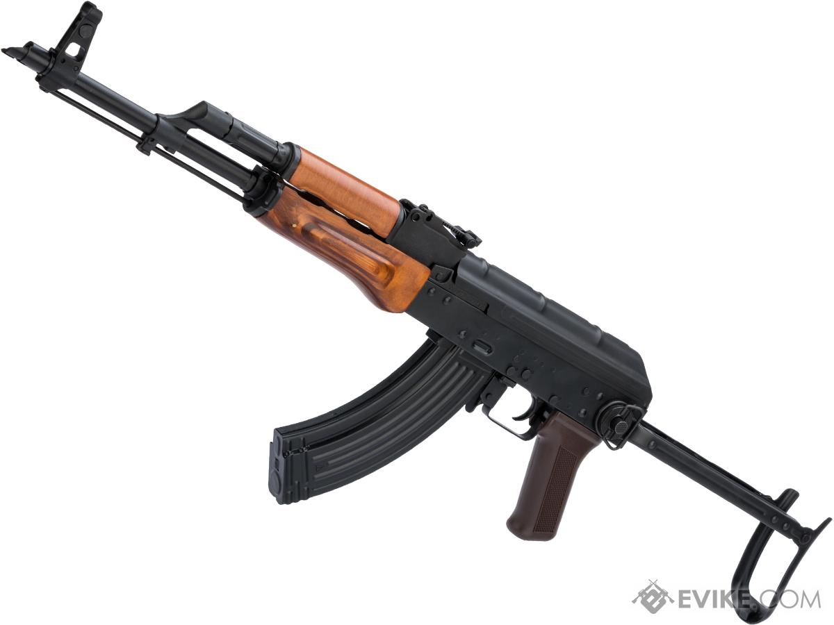 LCT AKMS Steel Airsoft AEG Rifle w/ Underfolding Stock (Style: Wood Furniture)