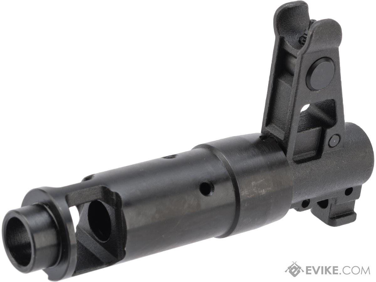 LCT Front Sight with Flashhider Set for AK Series AEG Rifles (Model: LCK74)