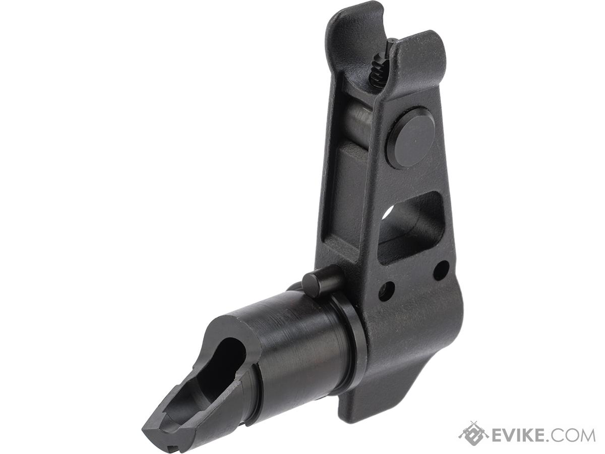 LCT Front Sight with Flashhider Set for AK Series AEG Rifles (Model: LCKM)