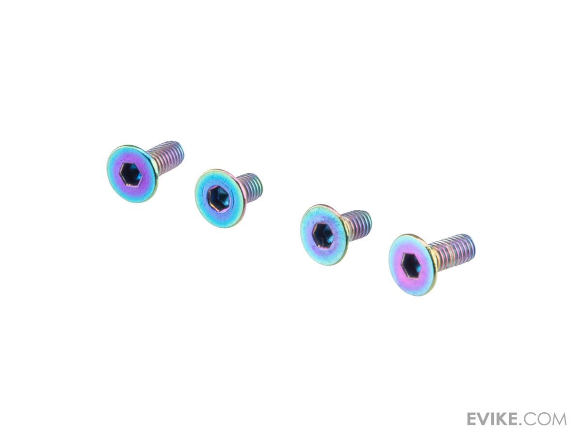 Likisei Replacement Pistol Optic M3 Screw Set (Color Heat Gradation