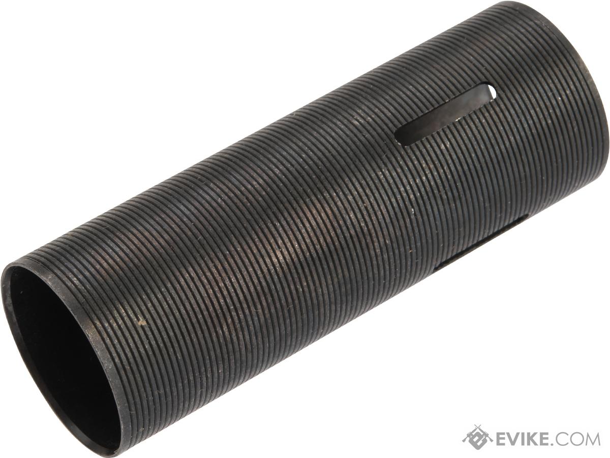 Lonex Stainless Steel Ribbed Cylinder for Airsoft AEG (Type: Type 3)