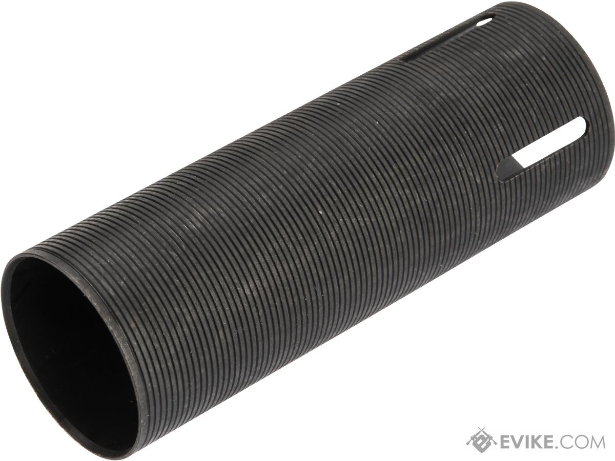Lonex Stainless Steel Ribbed Cylinder for Airsoft AEG (Type: Type 2)