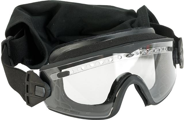Smith Optics Elite LOPRO Regulator Goggles with Clear & Gray Lenses (Color: Black)