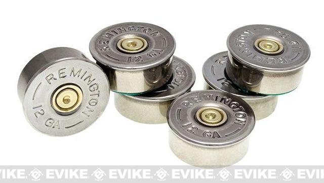 Lucky Shot USA 12 Gauge Magnets - Nickel (Set of 5)