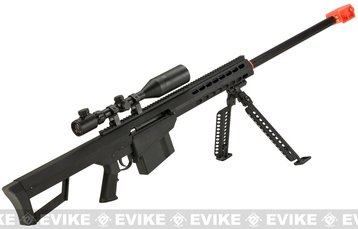 Lancer Tactical LT20B M82 Polymer Spring Powered Airsoft Sniper Rifle