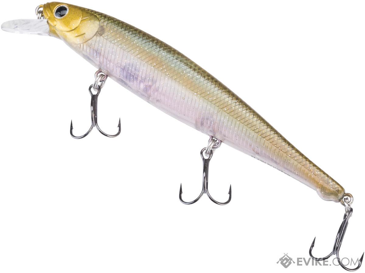 Lucky Craft Flash Pointer Freshwater Fishing Lure (Model: 115 / Flake Flake Golden Sexy Minnow)