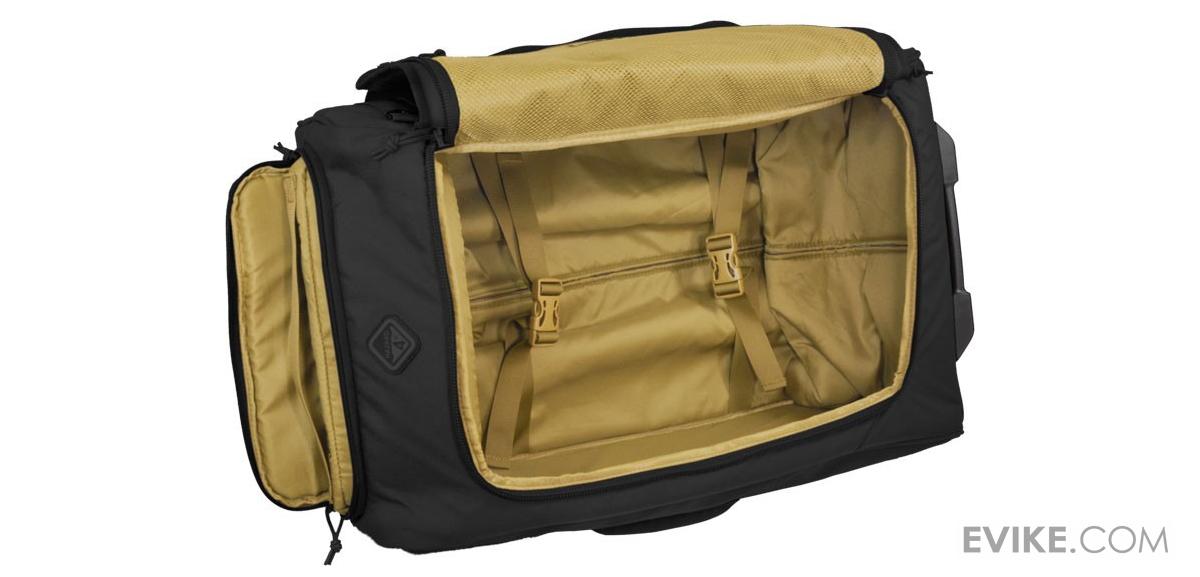 Hazard 4 Air Support Rugged Rolling CarryOn Luggage (Color Black