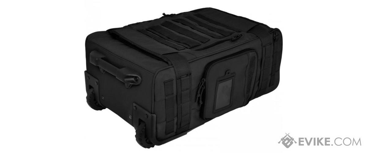 Hazard 4 Air Support Rugged Rolling Carry-On Luggage (Color: Black)