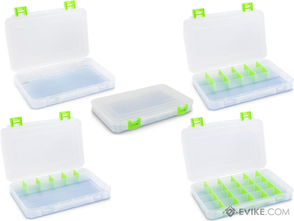 Lure Lock Tackle Box 1 Cavity Medium Clear/Green