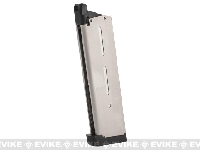 ASG 26 Round Magazine for STI Tac Master 1911 Gas Blowback Airsoft Pistols (Color: Silver / Gas)