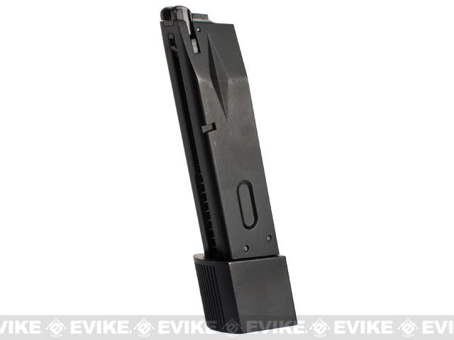 WE-Tech 30rd Burton Extended Magazine for M9 Series Airsoft GBB Pistols