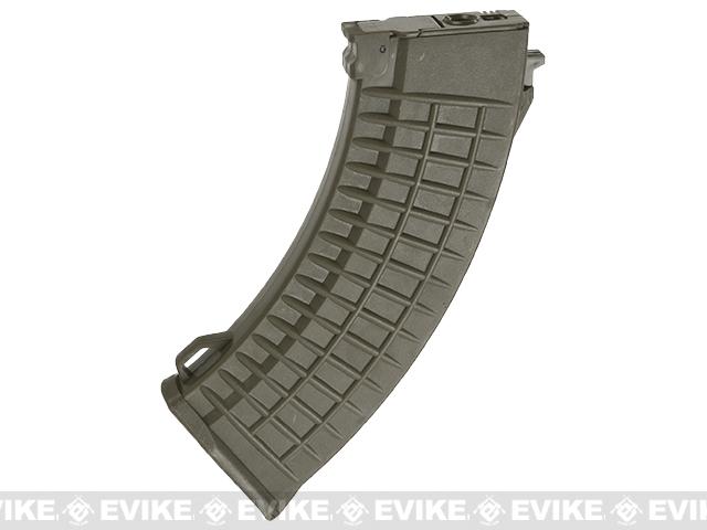 Matrix Bulgarian Waffle Type 550rd Hi-Cap Magazine for AK Series Airsoft AEG (Color: Dark Earth)